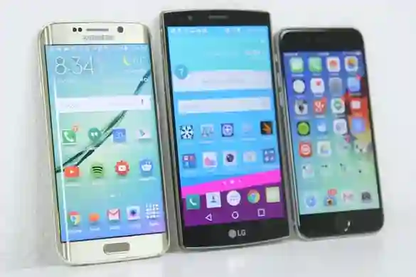 Galaxy S6 vs LG G4 vs iPhone 6: Koji je najbrži?