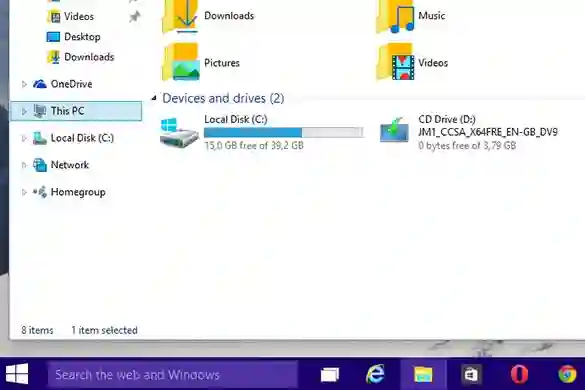 Windows 10 koristi manje prostora za pohranu na računalu i telefonu