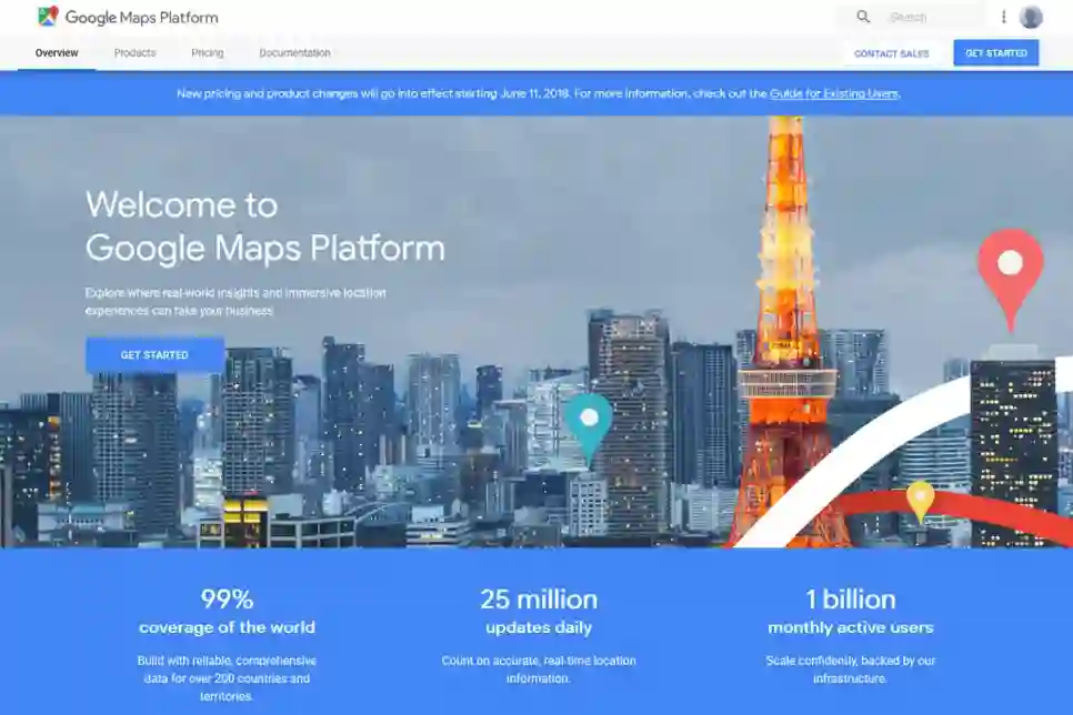 Google mijenja način rada Google Maps developer platforme
