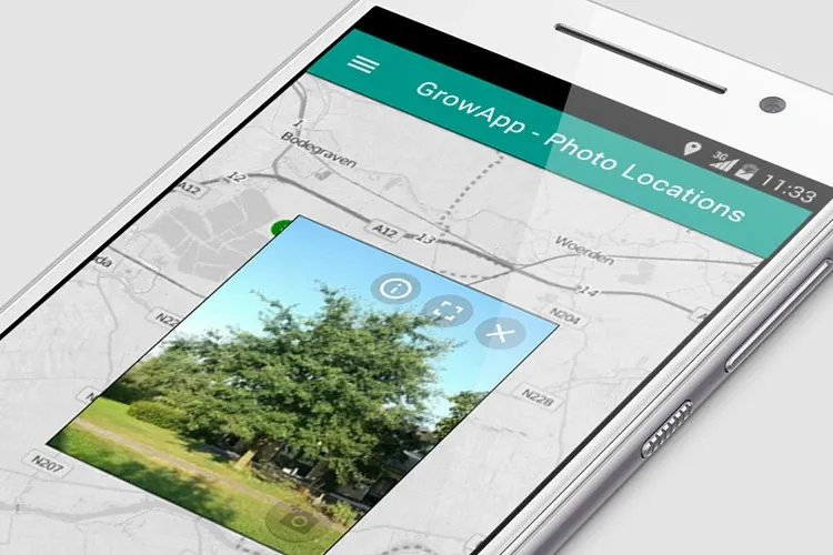 GrowApp, aplikacija za izradu animacija klimatskih promjena
