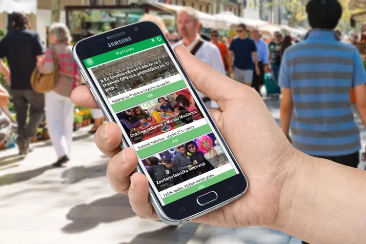 Gradska uprava Kutine komunicira s građanima putem mobilne aplikacije