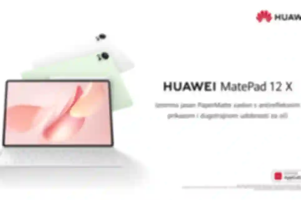 Huawei MatePad 12 X stigao u Hrvatsku: Tablet koji pisanje pretvara u iskustvo poput pravog papira