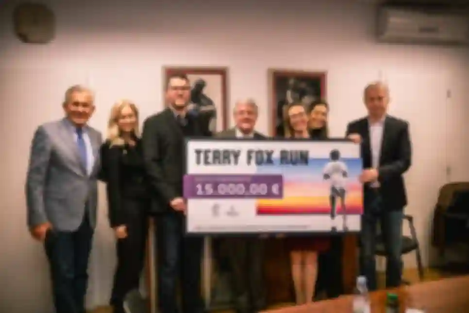 IN2 grupa ponosni donator humanitarne trke Terry Fox Run  u kojoj su skupljena sredstva za Institut Ruđer Bošković