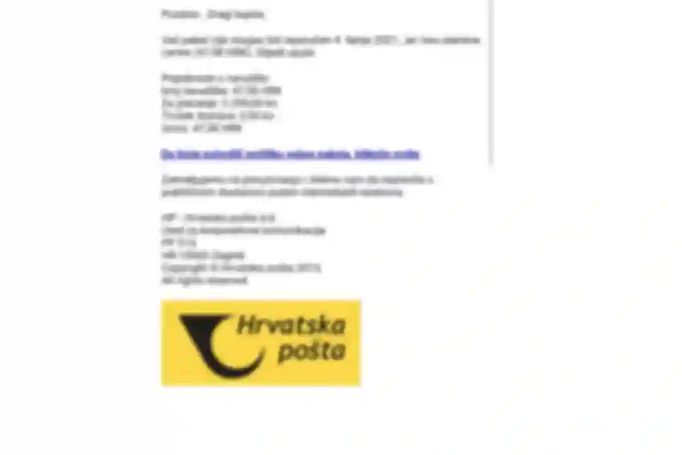 Novi pokušaji prevare putem e-mail obavijesti