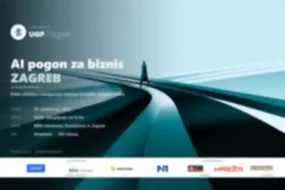 Konferencija „AI pogon za biznis" 10. studenoga stiže u Zagreb