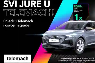 Uz mobilnu mrežu najbolje kvalitete do automobila – prijeđi u Telemach i osvoji nagrade!