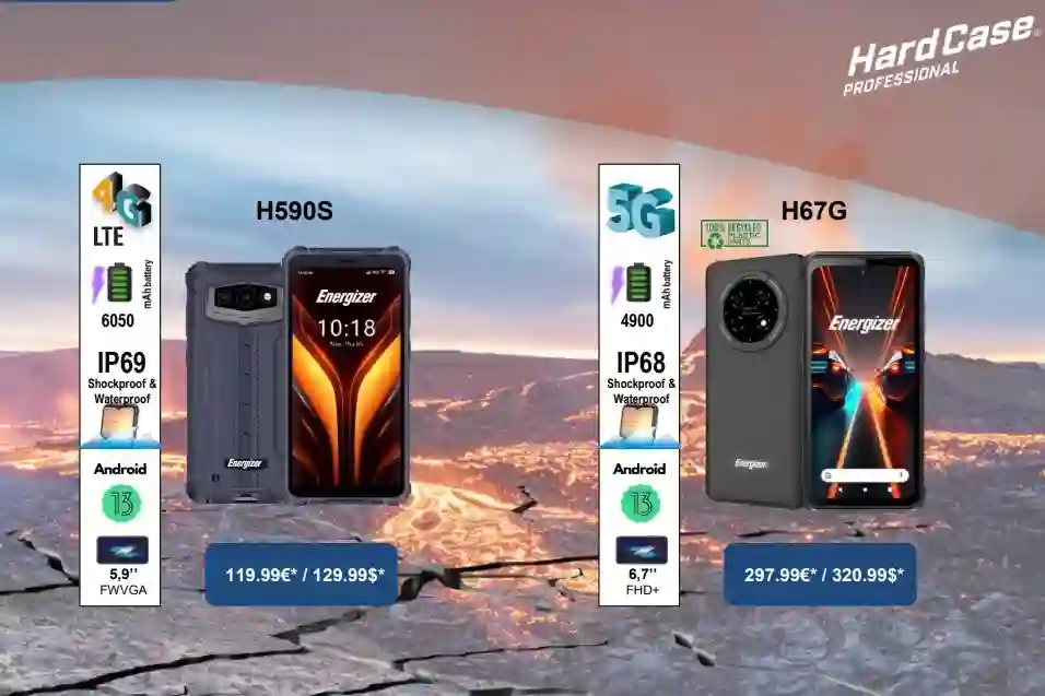 Avenir predstavio nove modele Energizer pristupačnih telefona