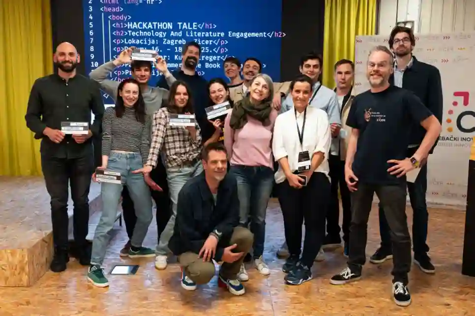 Na hackathonu TALE kreirani novi načini doživljavanja književnih djela