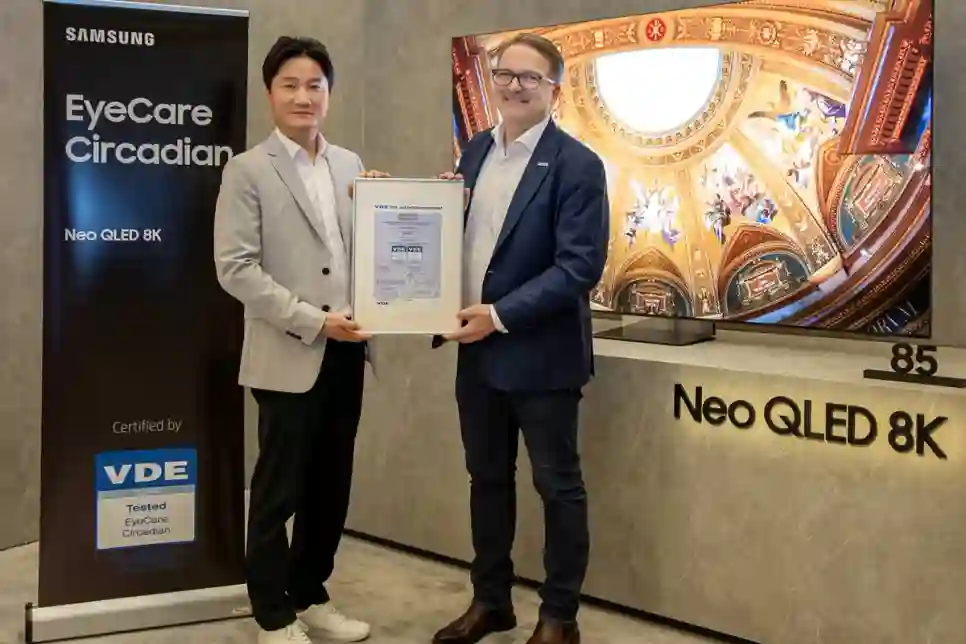 Samsung Neo QLED i Lifestyle televizori dobili "EyeCare Circadian" certifikat