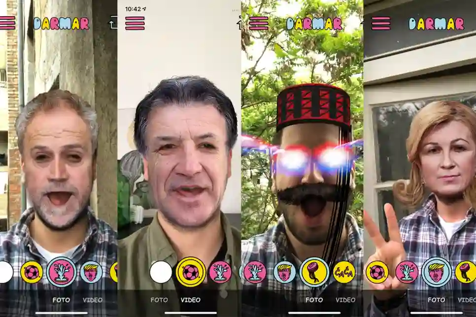Darmar, aplikacija koja omogućava da se pretvorite u političare