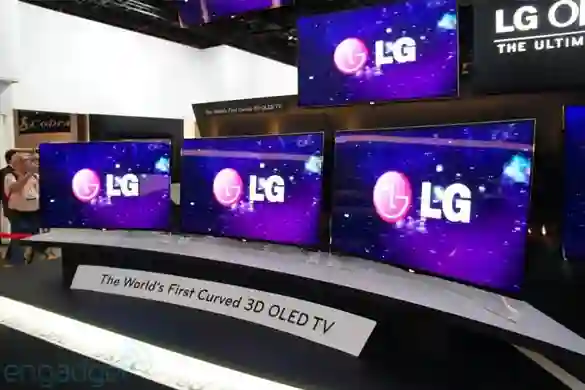 LG predstavio zakrivljeni 55-inčni OLED TV