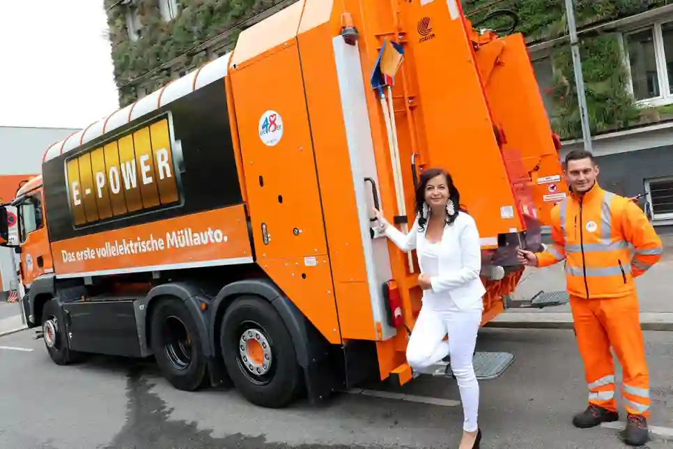 Beč prvi u Austriji uveo električno vozilo za prikupljanje otpada