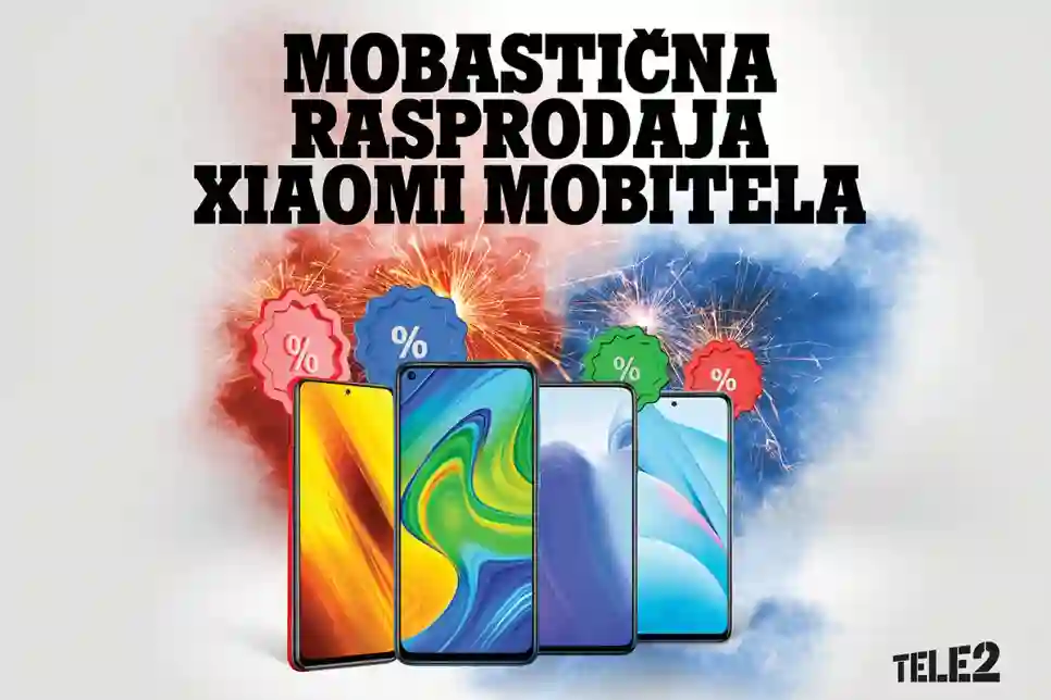Mobastična rasprodaja Xiaomi mobitela u Tele2