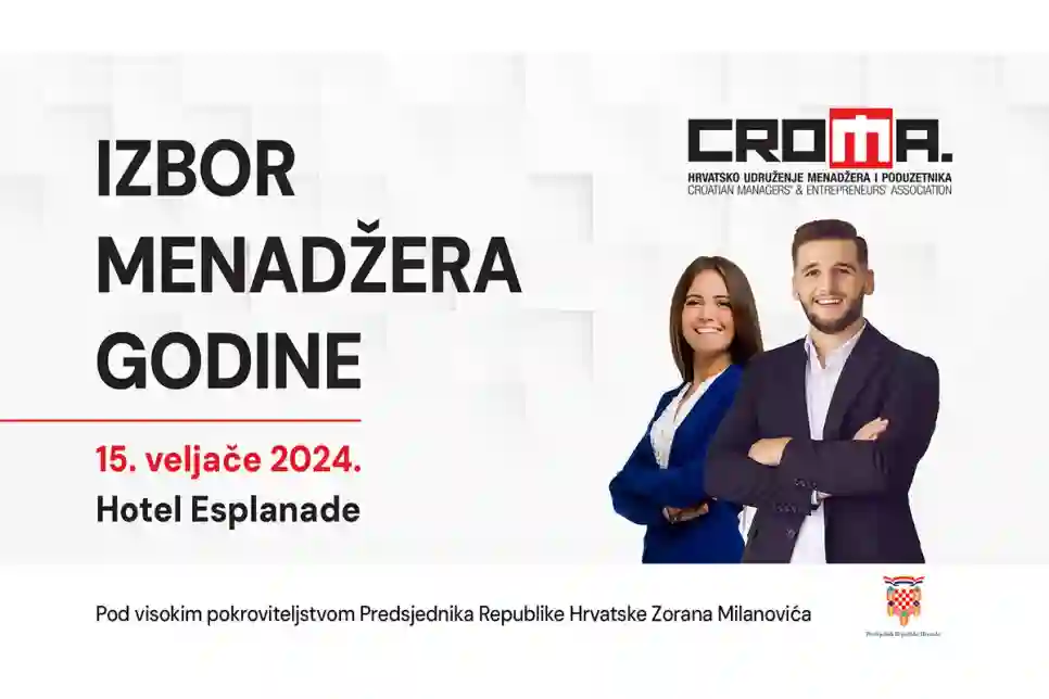 Kome će CROMA dodijeliti nagradu za najuspješnijeg menadžera u Hrvatskoj