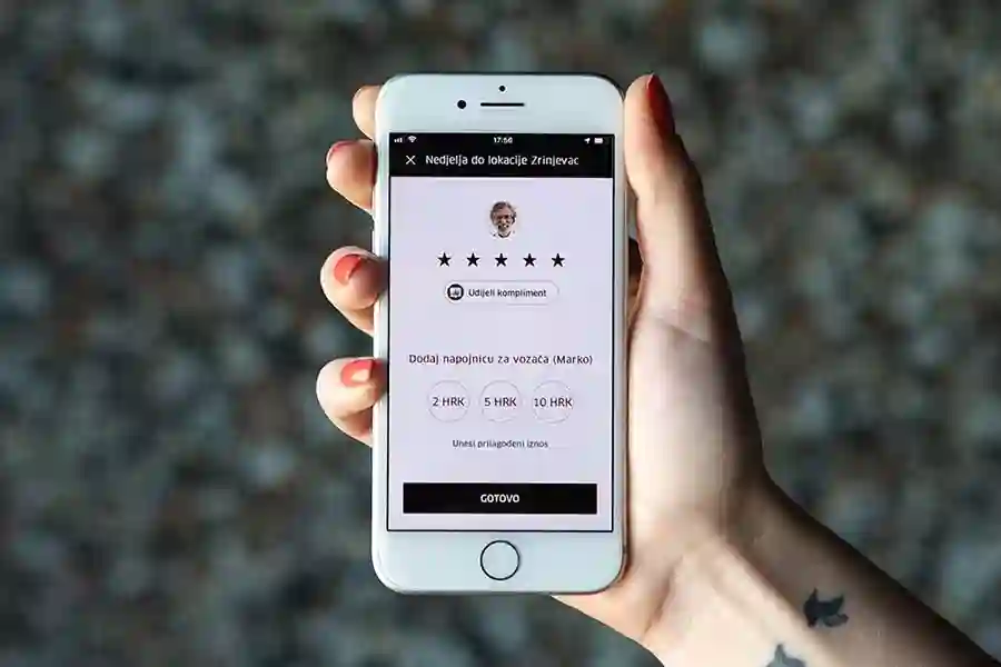 Uber uvodi opciju ostavljanja napojnice putem aplikacije