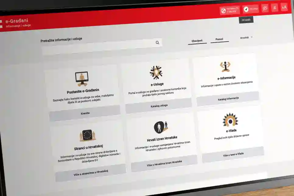 Sustav e-Građani koristi preko dva milijuna korisnika