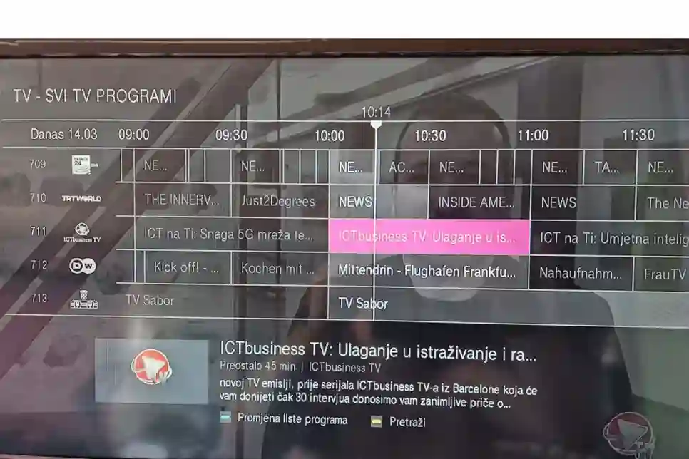 ICTbusiness TV krenuo i na HT-ovu MAX TV-u