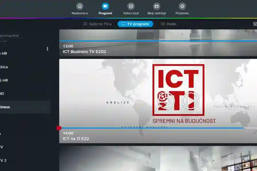 ICTbusiness TV kanal i na NetTV Plus-u