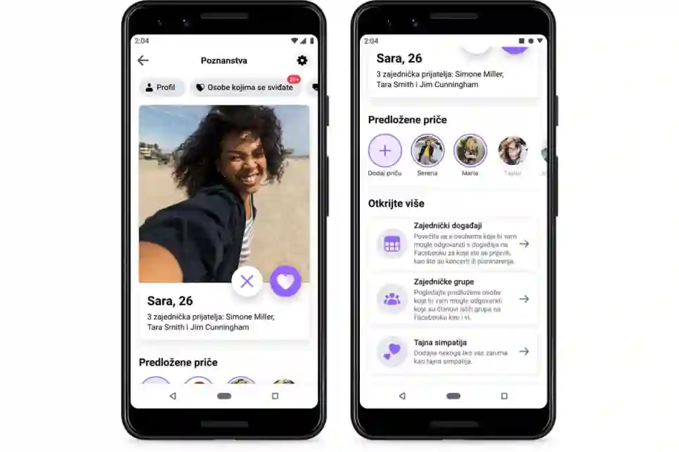 Facebook Dating stiže u Europu, naravno i Hrvatsku