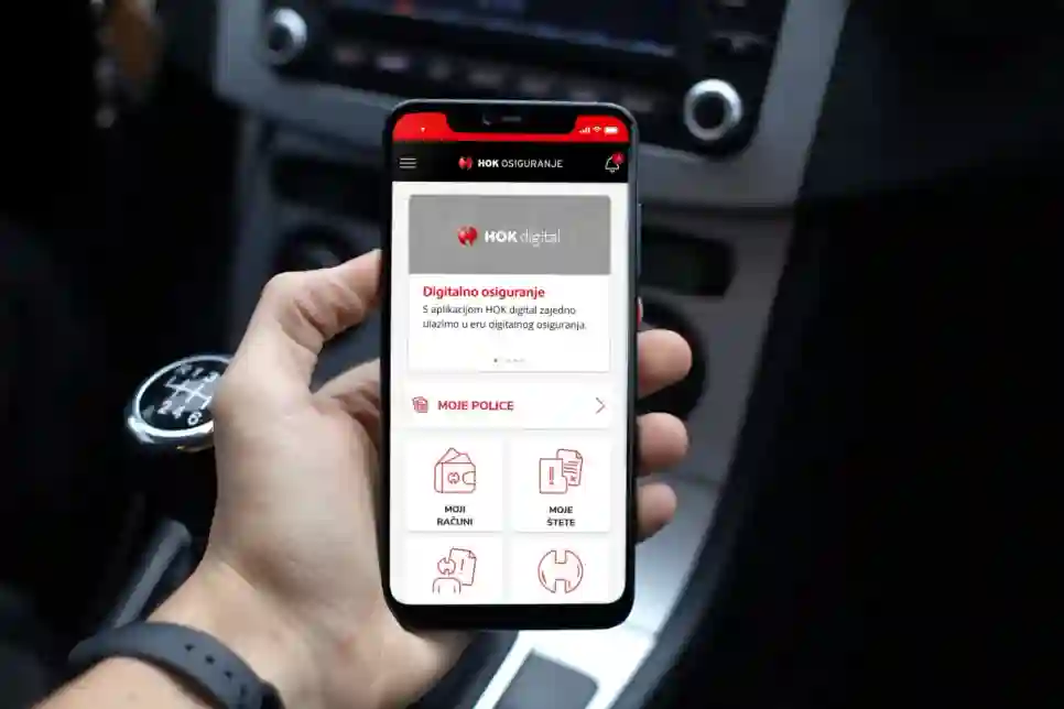 HOK digital nova aplikacija za digitalizaciju osiguranja