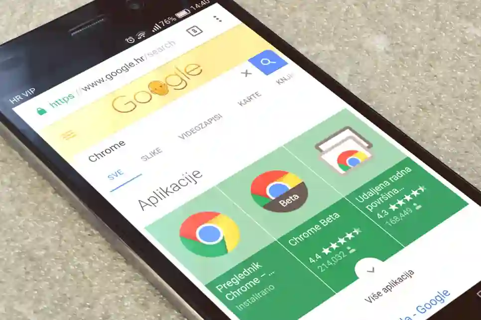 Google Chrome za Android preuzet 5 milijardi puta na Play Storeu