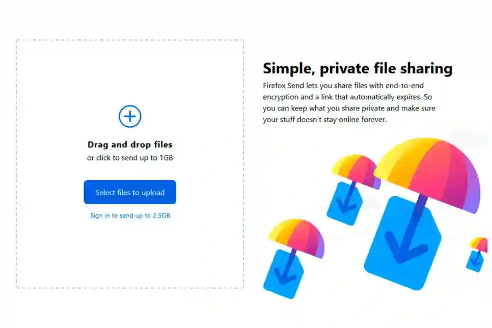 Mozilla predstavila besplatnu kriptiranu platformu Firefox Send za dijeljenje datoteka