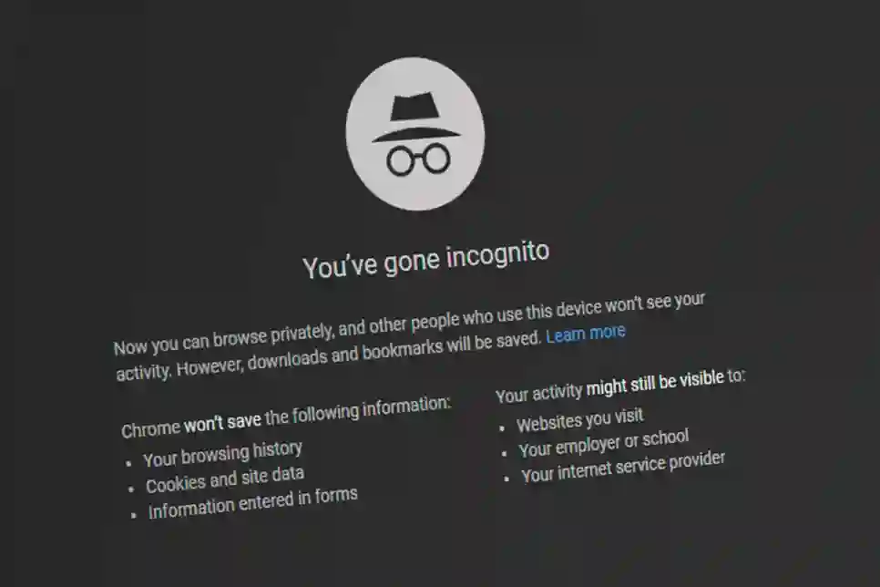 Google Chrome incognito mod uopće ne štiti privatnost korisnika