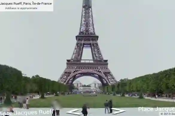 Google Street View vodi vas na Eiffelov toranj