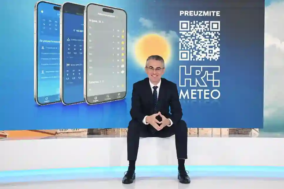 Nova aplikacija HRT Meteo