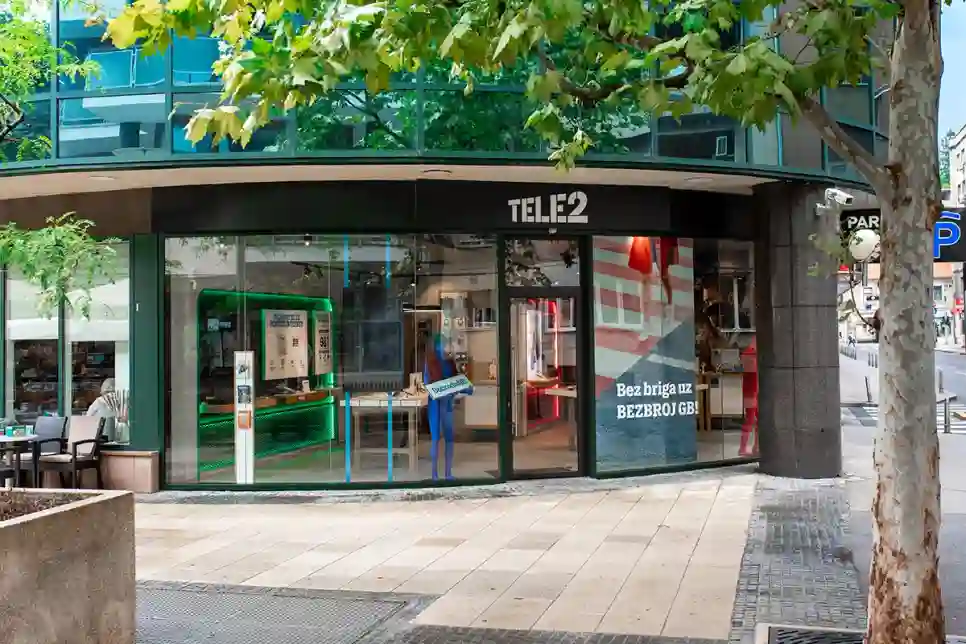 Nova inovativna Tele2 poslovnica na Iblerovom trgu u Zagrebu