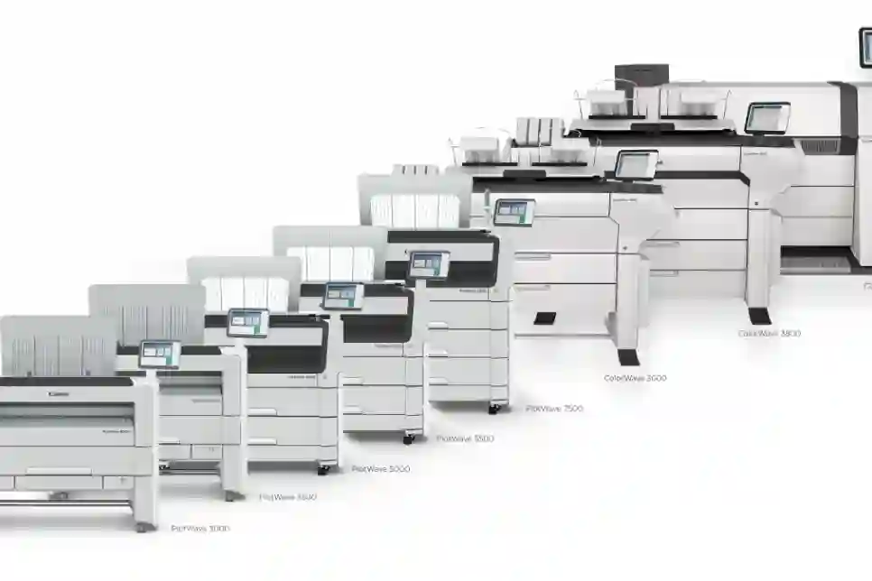 Nova serija Canonovih tiskarskih strojeva
