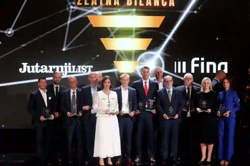 Dodijeljene Finine nagrade Zlatna bilanca najboljim hrvatskim tvrtkama – Ingemark najbolji
