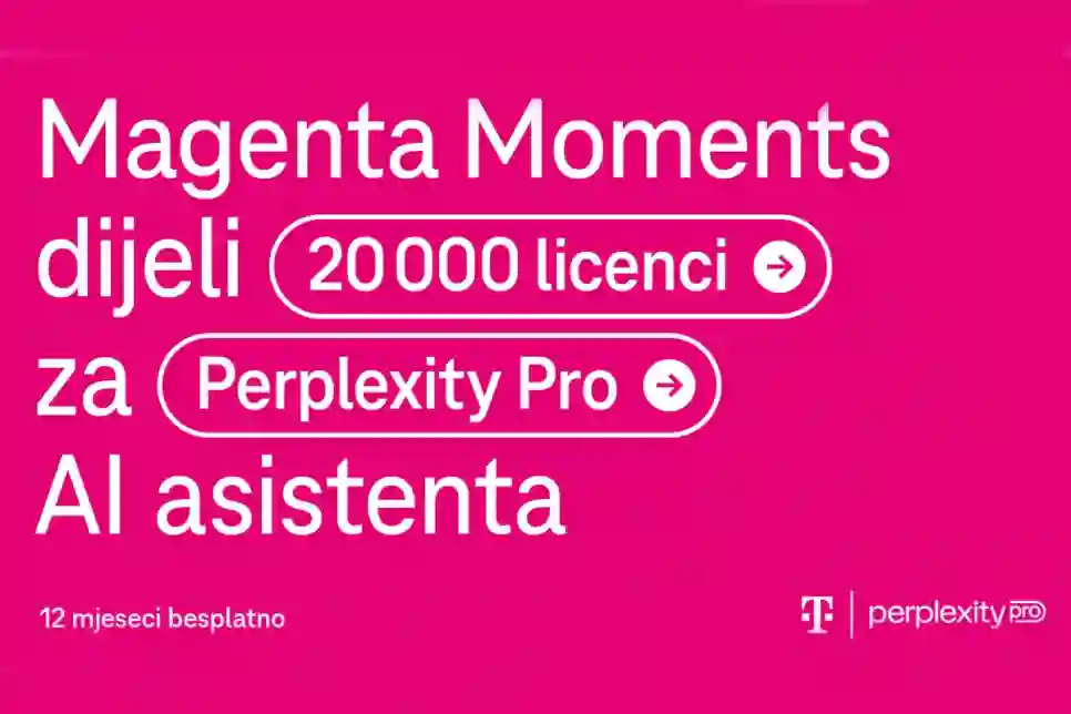 Hrvatski Telekom podijelio svih 20.000 besplatnih licenci za Perplexity Pro i osigurao dodatne licence za najmoćnijeg AI asistenta