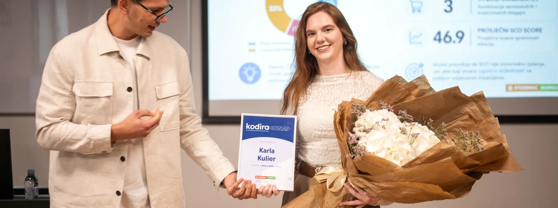 Karla Kulier s varaždinskog FOI-a pobijedila na natječaju KodiraONA