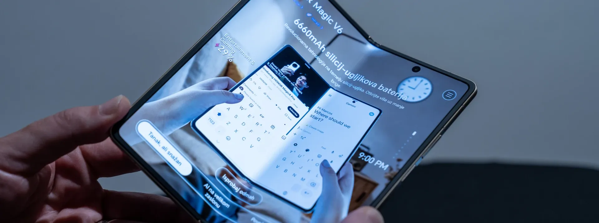 Honor predstavio Magic V6: Preklopni flagship s fokusom na izdržljivost i snažnu bateriju