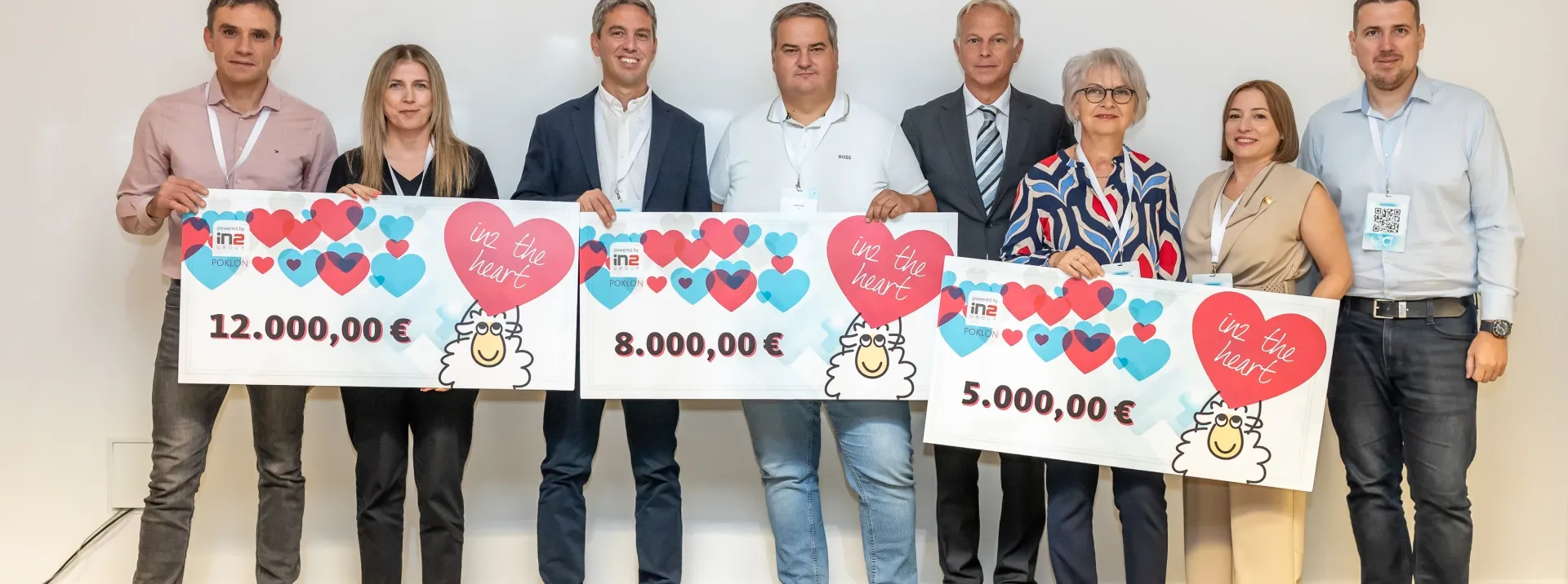 IN2 grupa u sklopu društveno odgovornog projekta In2TheHeart donirala 25.000 eura bolnicama za kvalitetniju zdravstvenu skrb