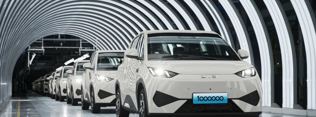 BYD slavi proizvodnju rekordnog milijuntog modela svog automobila