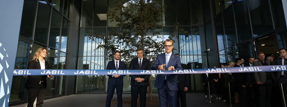 Jabil otvorio visokotehnološki proizvodni pogon u Osijeku