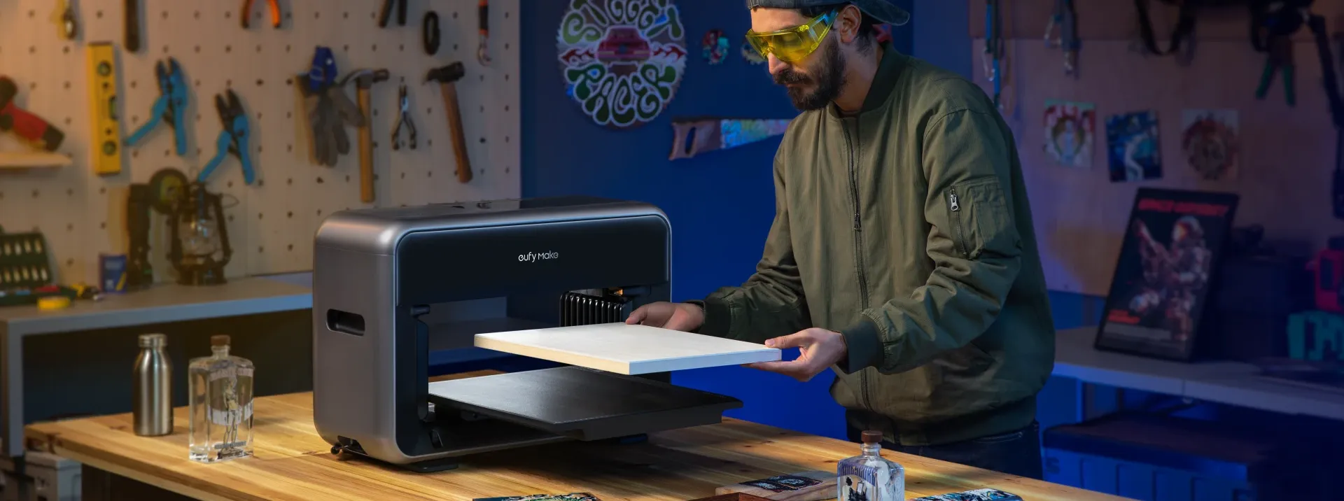 Eufymake predstavlja E1, prvi osobni 3D-teksturni UV pisač