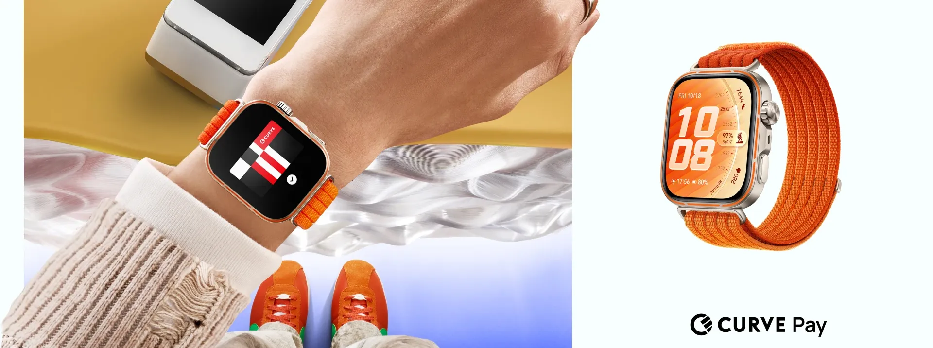 Huawei širi Curve Pay ekosustav: Beskontaktno plaćanje stiže i na WATCH FIT 5 seriju