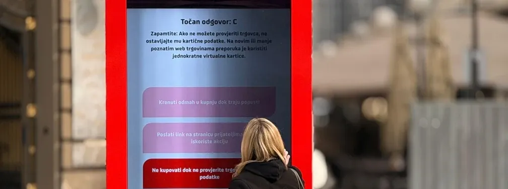 Više od 55 posto građana nije prepoznalo financijsku prijevaru - ni u simulaciji