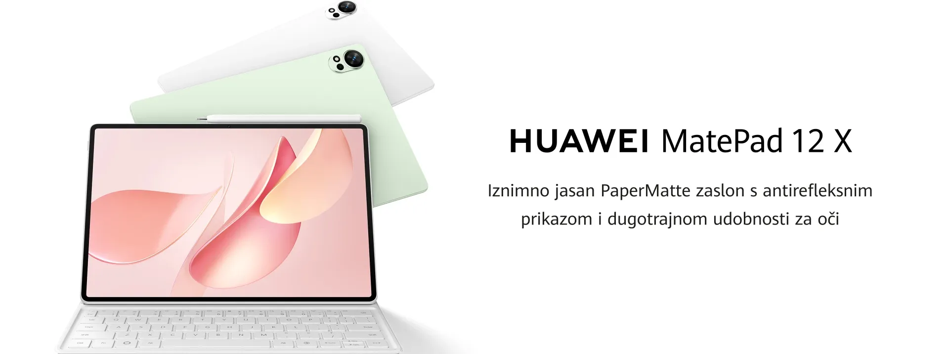 Huawei MatePad 12 X stigao u Hrvatsku: Tablet koji pisanje pretvara u iskustvo poput pravog papira