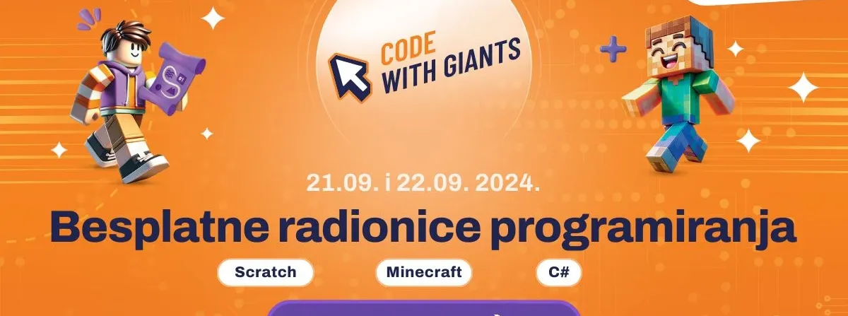 Ovaj vikend besplatne radionice programiranja za djecu od 7 do 19 godina
