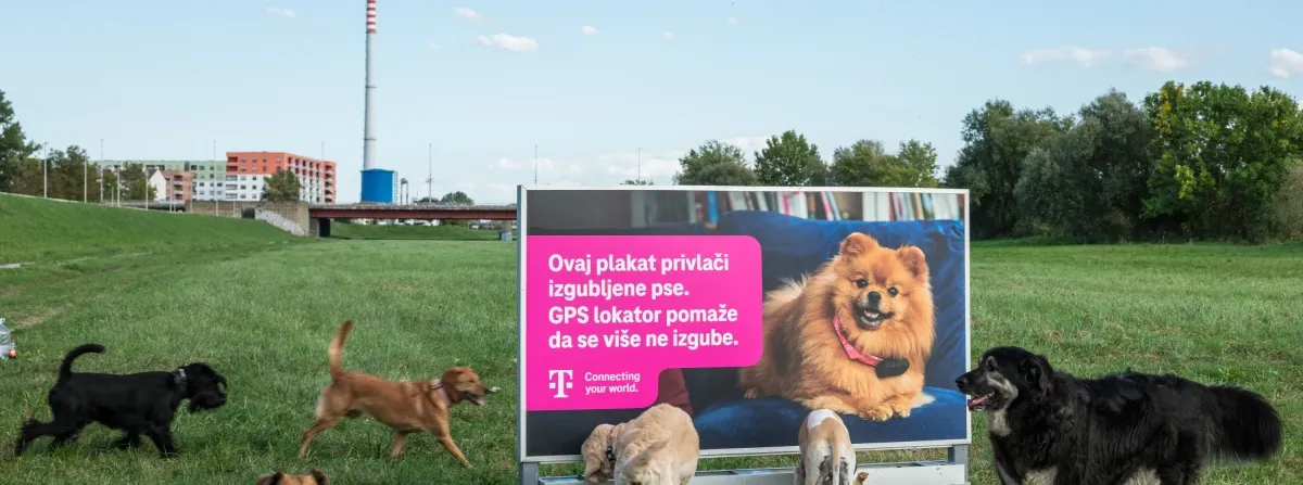Hrvatski Telekom predstavio inovativni plakat za pronalazak izgubljenih pasa