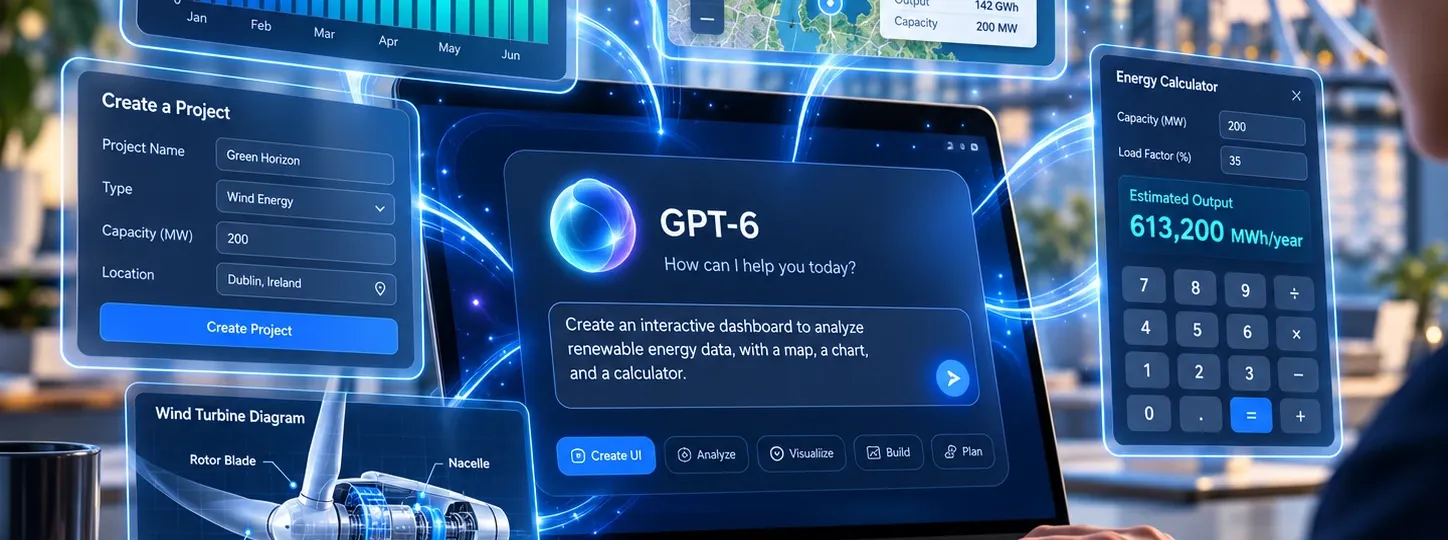 GPT-6 i Intelligent UI brišu granicu između ChatGPT-a i klasičnih aplikacija