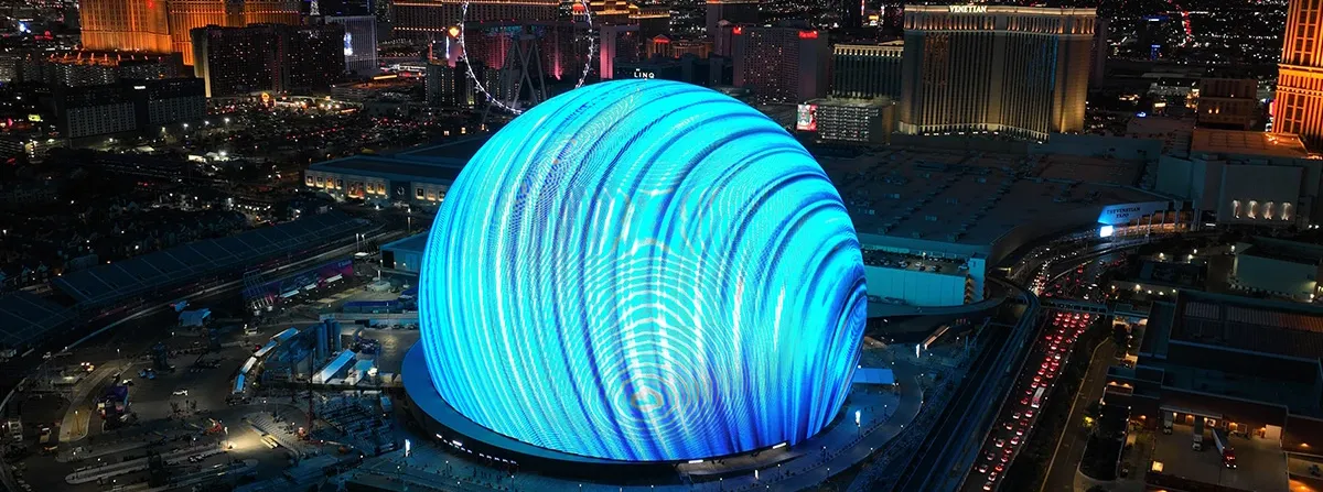 Las Vegas Sphere treba brzinu od 400GB/s da bi prikazivala sadržaj u 16K