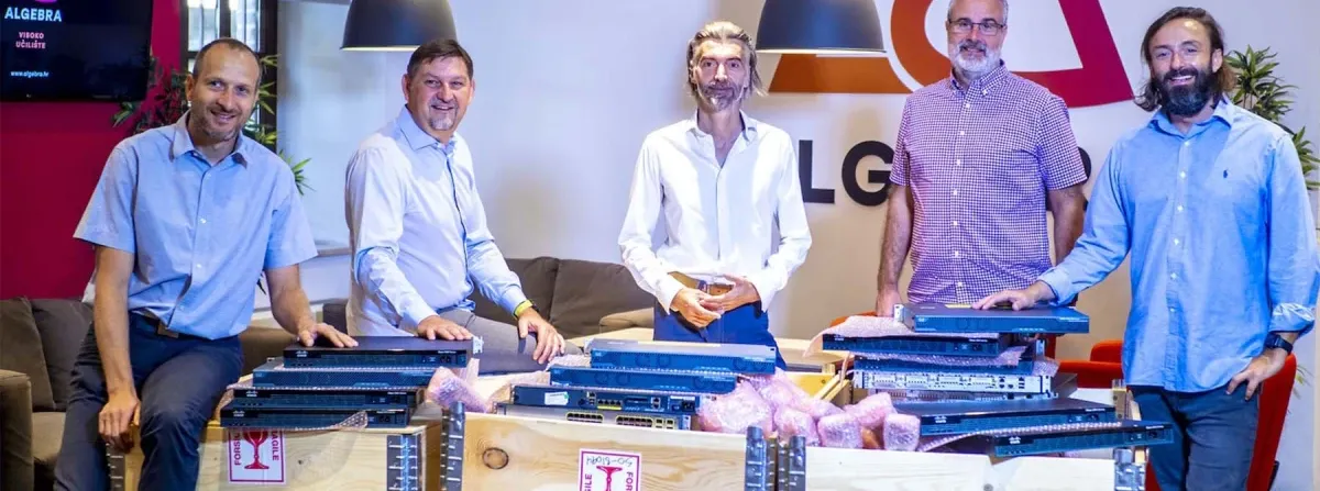 Nordic Computer i Hrvatski Telekom donirali Algebri mrežnu opremu, vrijednosti veće od 100.000 eura
