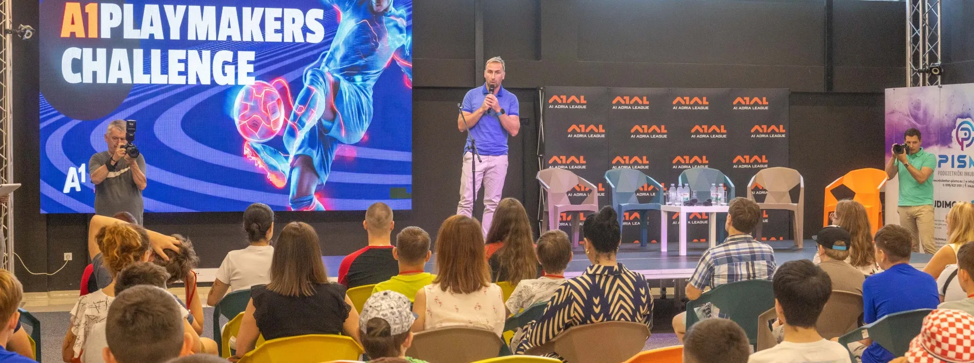 A1 Playmakers Challenge premijerno održan u Novskoj: spoj nogometa i gaminga oduševio mlade