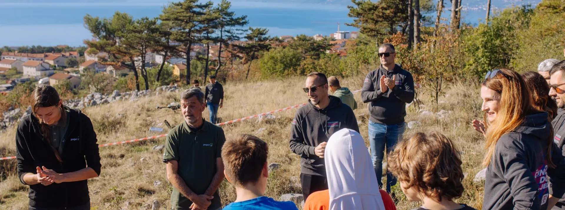 Zaposlenici Hrvatskog Telekoma pošumljavali područje Rijeke uz pomoć dronova