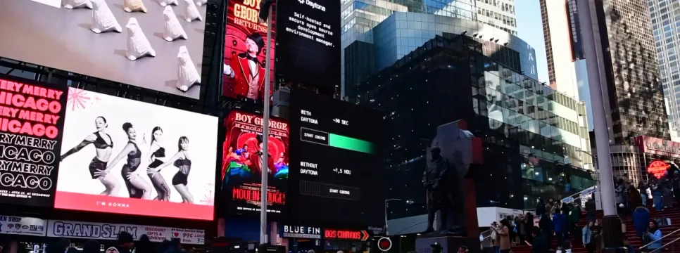 Daytona dobila veliko priznanje: Pojavila se na Times Squareu
